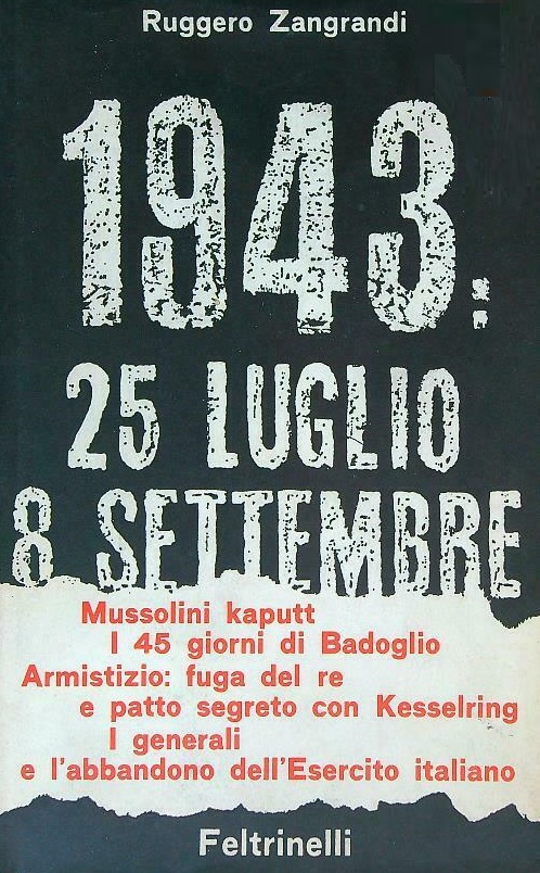 1943: 25 LUGLIO - 8 SETTEMBRE