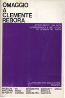 OMAGGIO A CLEMENTE REBORA