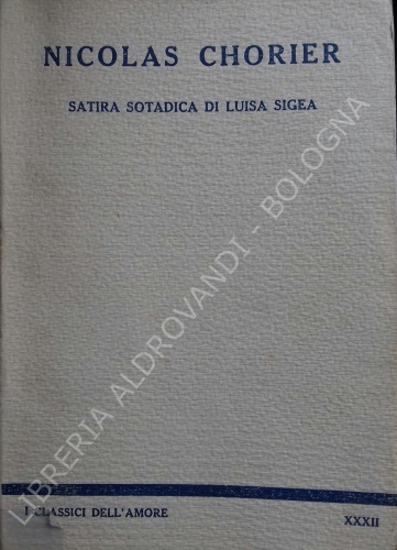 SATIRA SOTADICA DI LUISA SIGEA