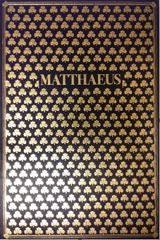 MATTHAEUS. VANGELO SECONDO MATTEO