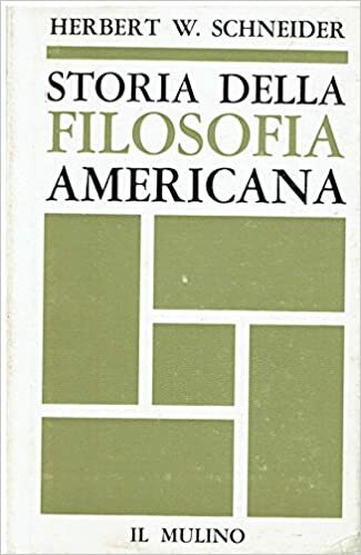 STORIA DELLA FILOSOFIA AMERICANA