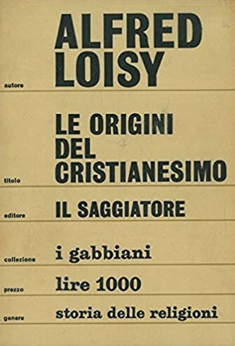 LE ORIGINI DEL CRISTIANESIMO