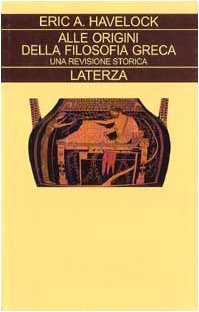 ALLE ORIGINI DELLA FILOSOFIA GRECA. Una revisione storica