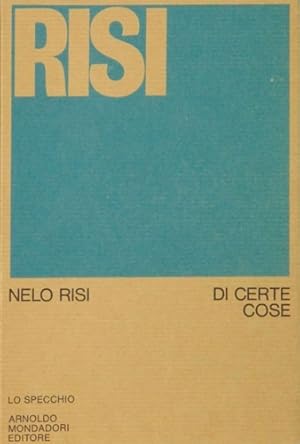 DI CERTE COSE che dette in versi suonano meglio che …