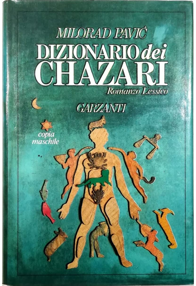 DIZIONARIO DEI CHAZARI. Romanzo Lessico. Copia maschile