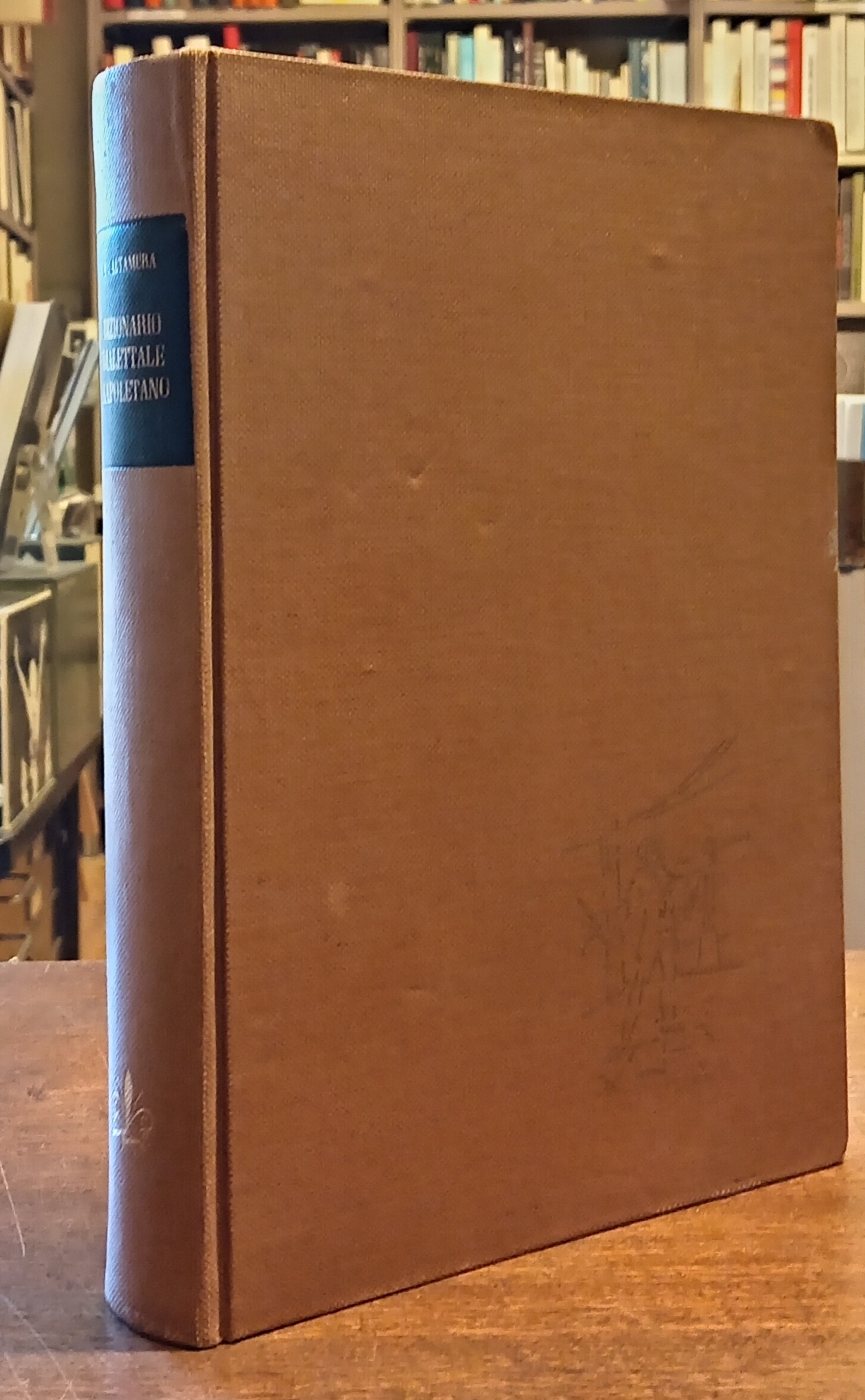 DIZIONARIO DIALETTALE NAPOLETANO. Con introduzione storico-linguistica e note etimologiche