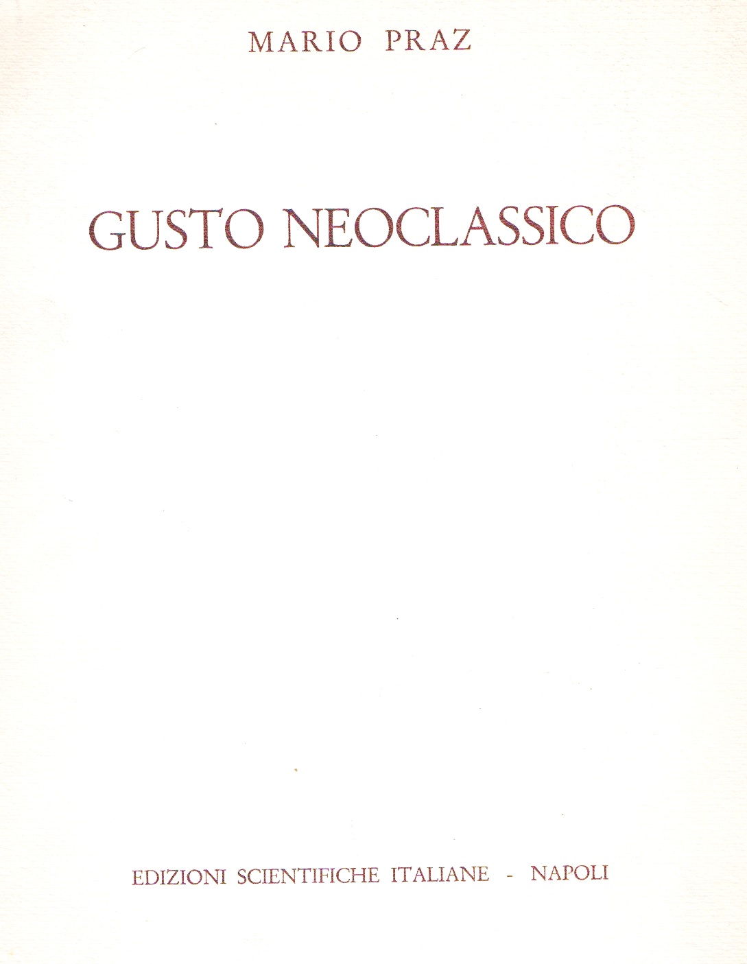GUSTO NEOCLASSICO