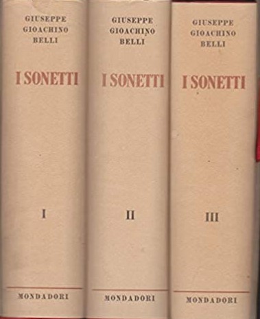 I SONETTI. Edizione integrale fatta sugli autografi (3 volumi)