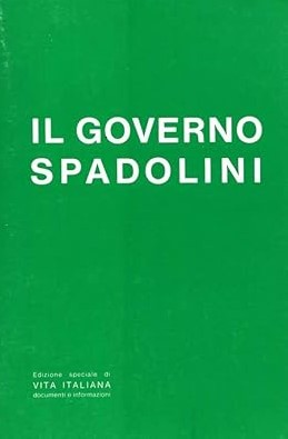 IL GOVERNO SPADOLINI