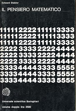 IL PENSIERO MATEMATICO