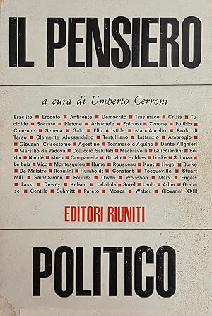 IL PENSIERO POLITICO. Dalle origini ai nostri giorni