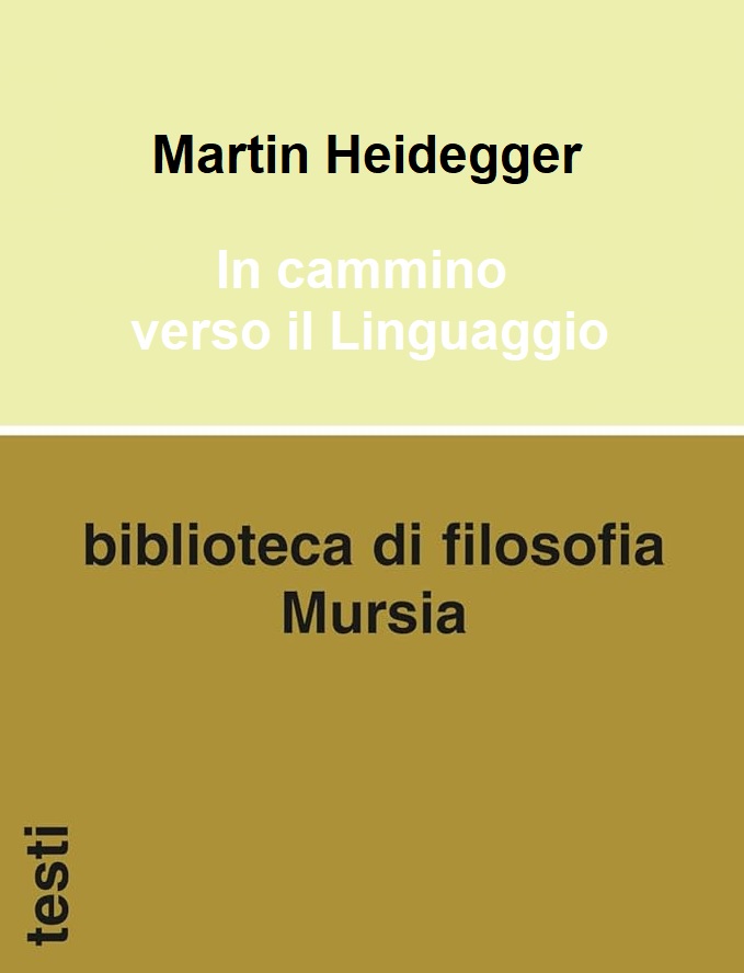 IN CAMMINO VERSO IL LINGUAGGIO