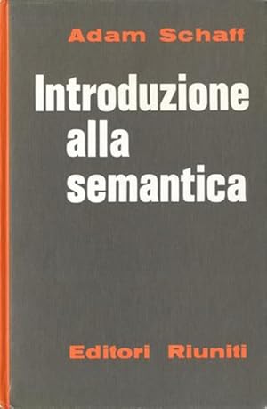 INTRODUZIONE ALLA SEMANTICA
