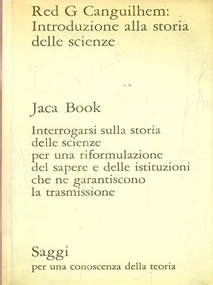 INTRODUZIONE ALLA STORIA DELLE SCIENZE