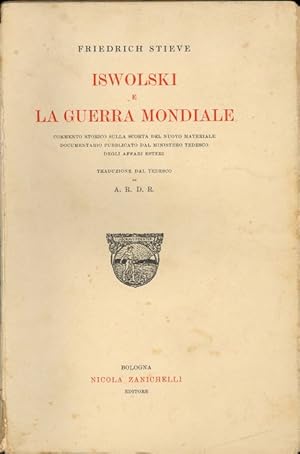 ISWOLSKI E LA GUERRA MONDIALE