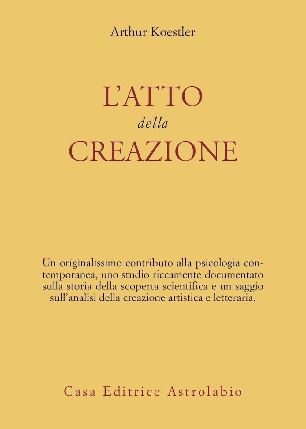 L'ATTO DELLA CREAZIONE