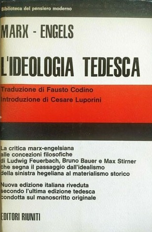 L'IDEOLOGIA TEDESCA