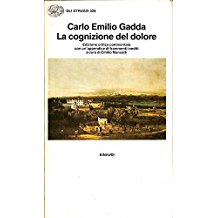 LA COGNIZIONE DEL DOLORE. A cura di Emilio Manzotti