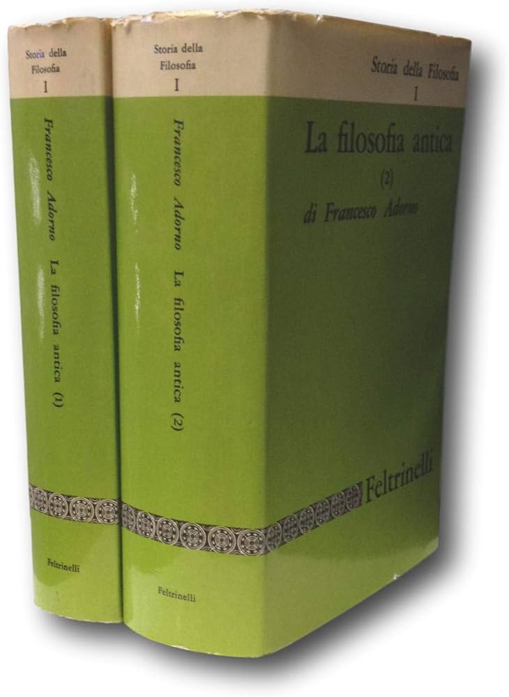 LA FILOSOFIA ANTICA (2 Volumi)