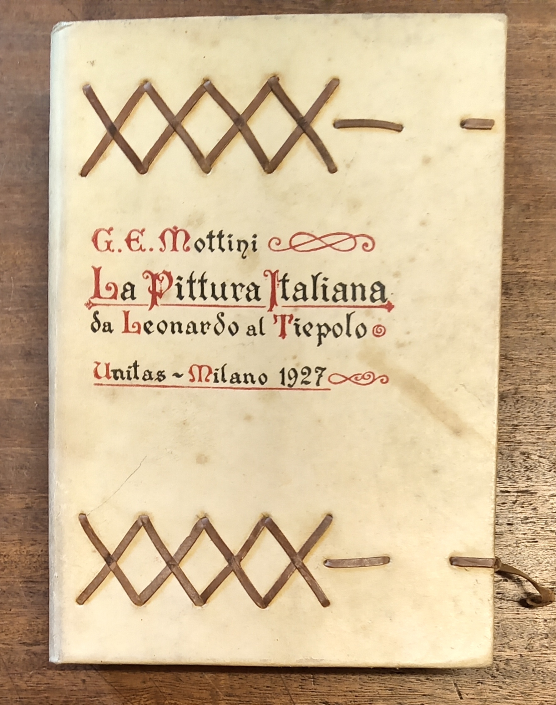 LA PITTURA ITALIANA. Da Leonardo al Tiepolo