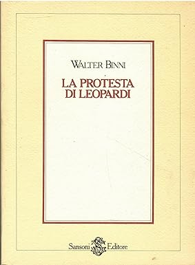 LA PROTESTA DI LEOPARDI