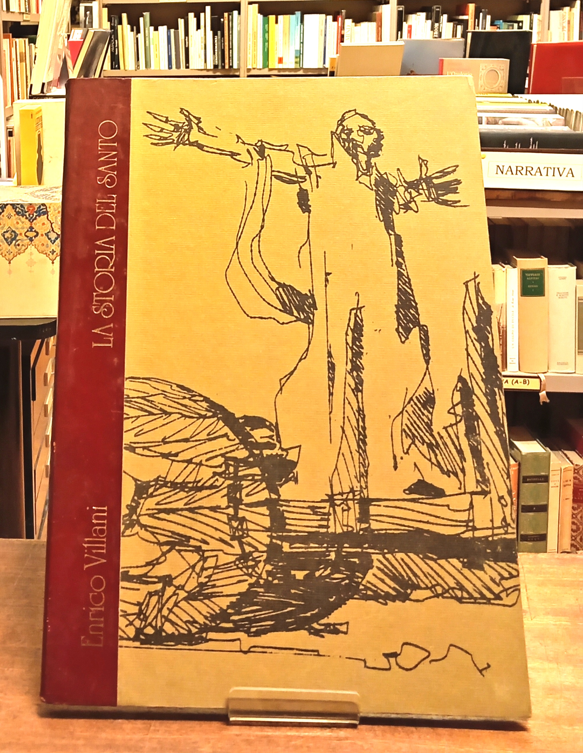 LA STORIA DEL SANTO. Con un acquaforte originale dell'autore