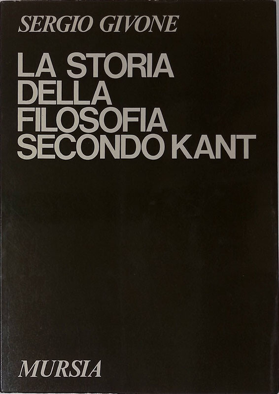 LA STORIA DELLA FILOSOFIA SECONDO KANT