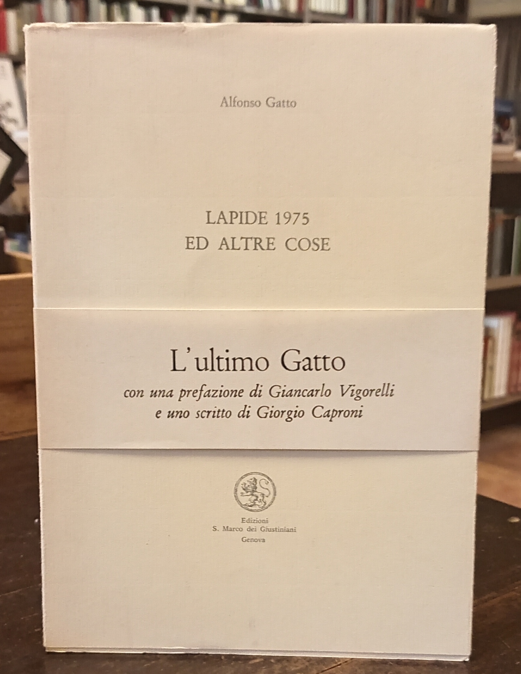 LAPIDE 1975 ED ALTRE COSE