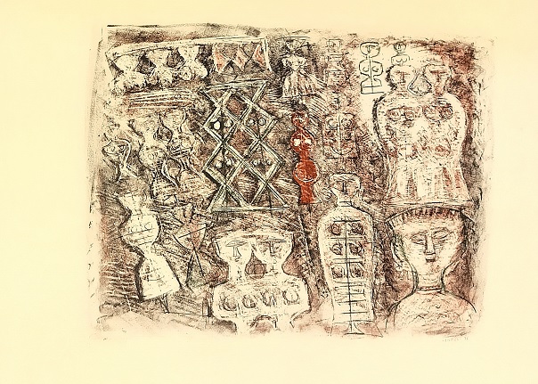 LE LITOGRAFIE DI CAMPIGLI. COMPOSIZIONE. Litografia a colori