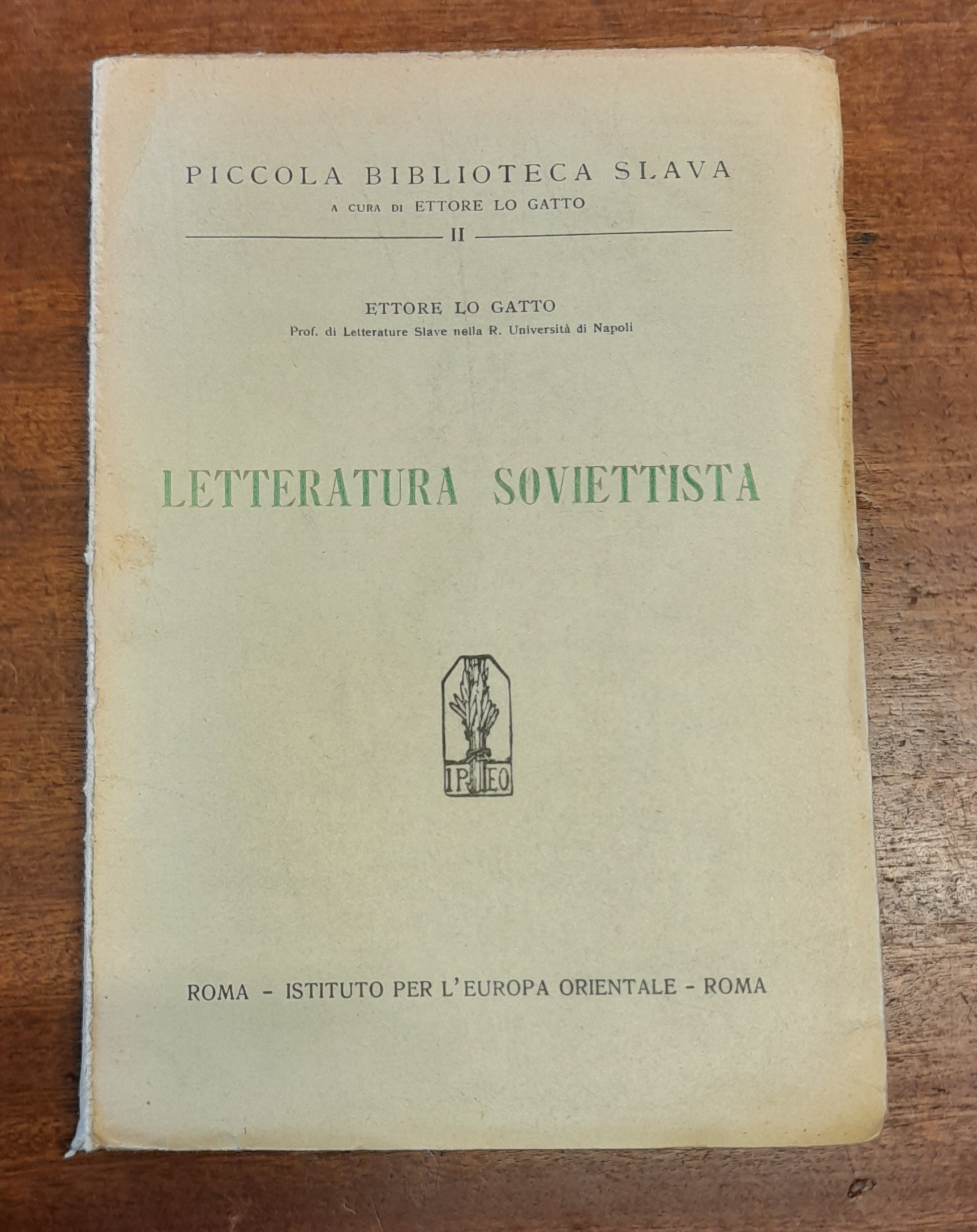 LETTERATURA SOVIETTISTA