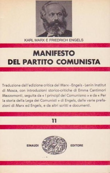 MANIFESTO DEL PARTITO COMUNISTA