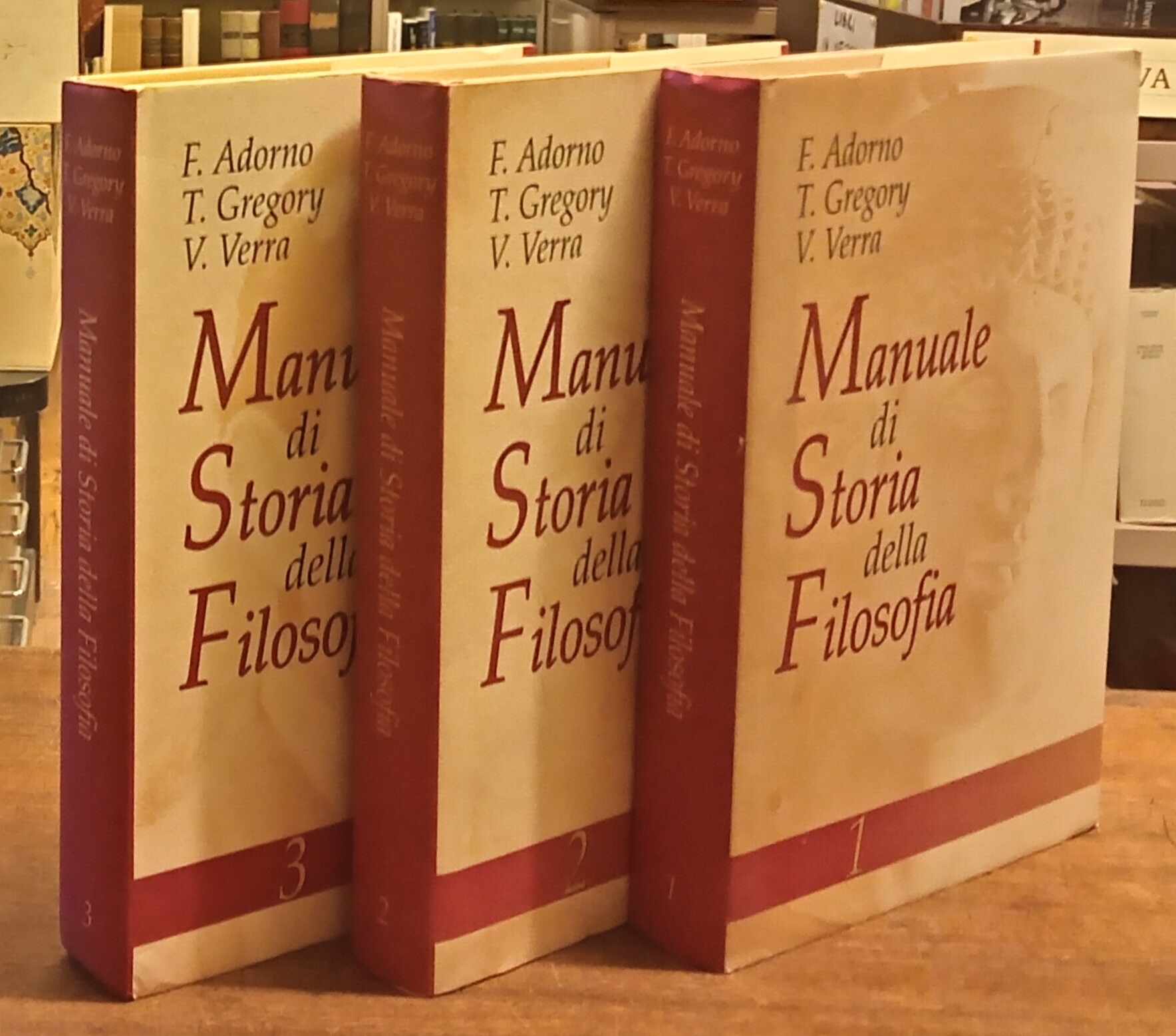 MANUALE DI STORIA DELLA FILOSOFIA (3 Volumi)