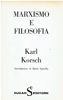 MARXISMO E FILOSOFIA