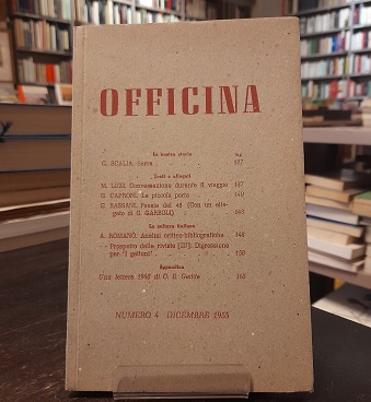 OFFICINA. Fascicolo bimestrale di poesia. Numero 4 - Dicembre 1955
