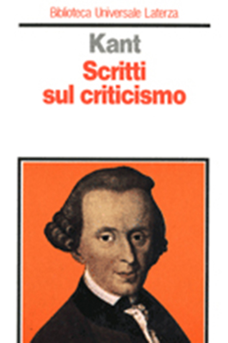 SCRITTI SUL CRITICISMO