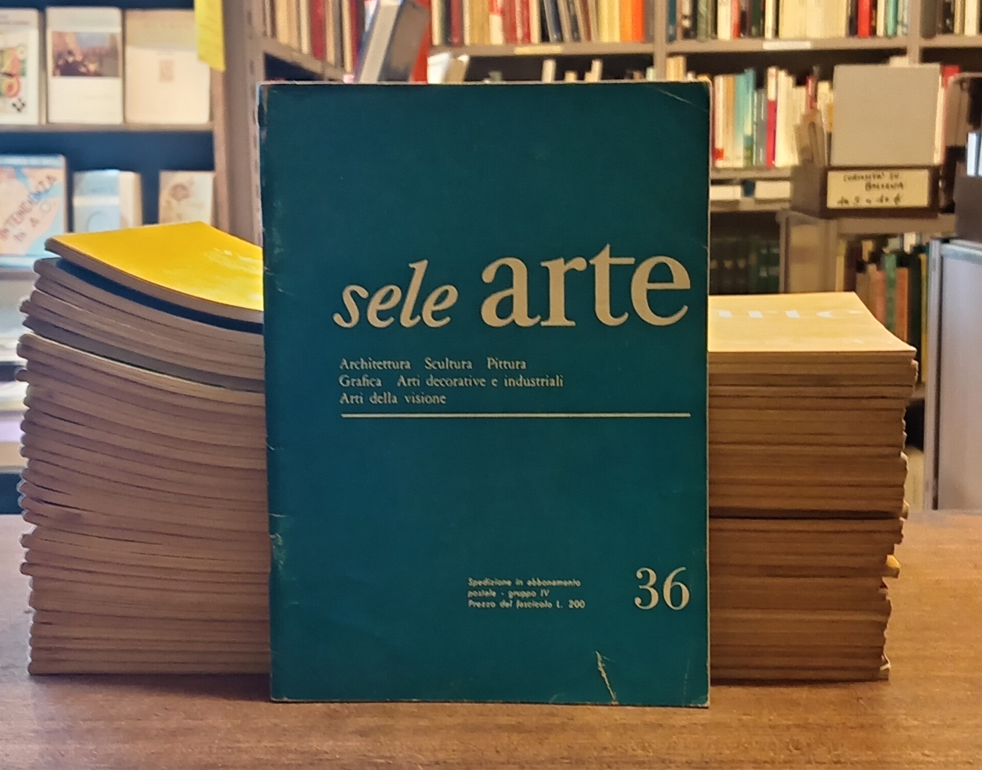 SELE ARTE. Rivista Olivetti. Bimestrale di cultura selezione informazione artistica …