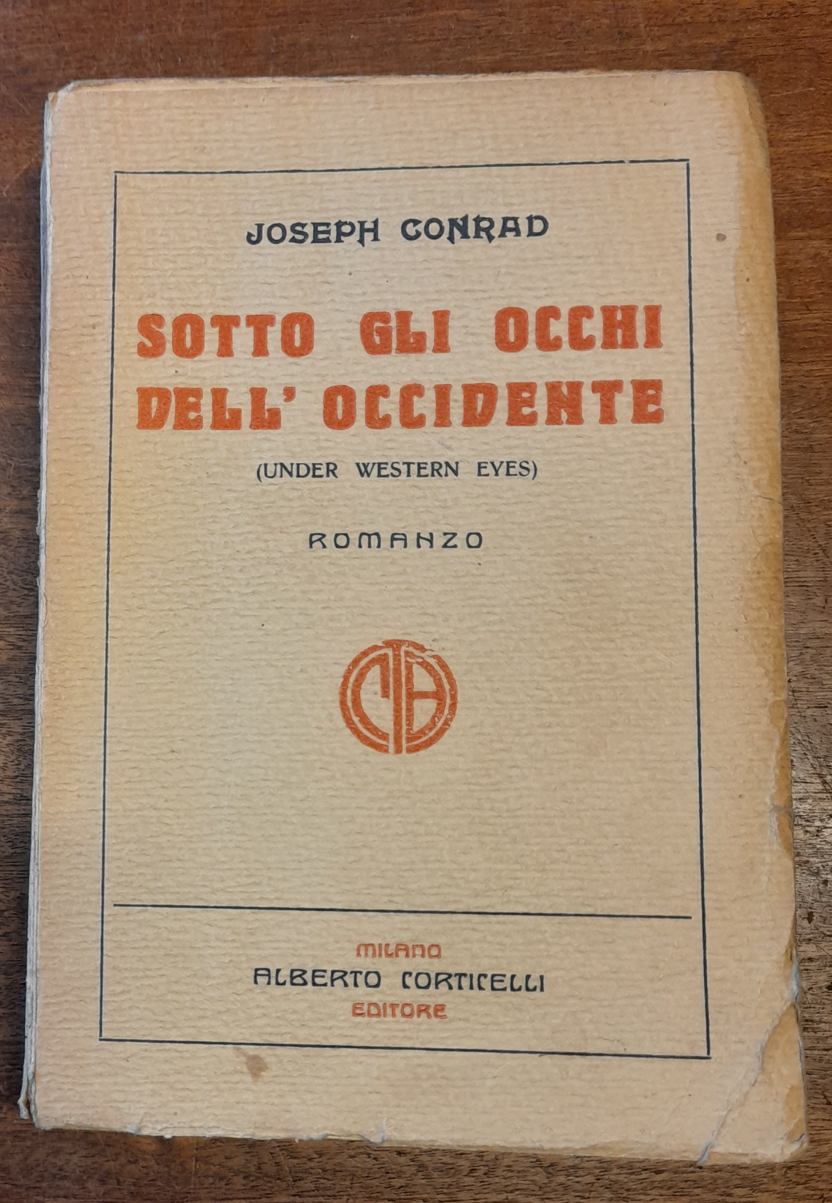 SOTTO GLI OCCHI DELL'OCCIDENTE (Under western eyes)