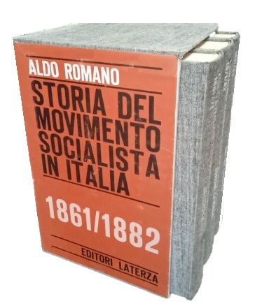 STORIA DEL MOVIMENTO SOCIALISTA IN ITALIA 1681 /1882 (3 Volumi)