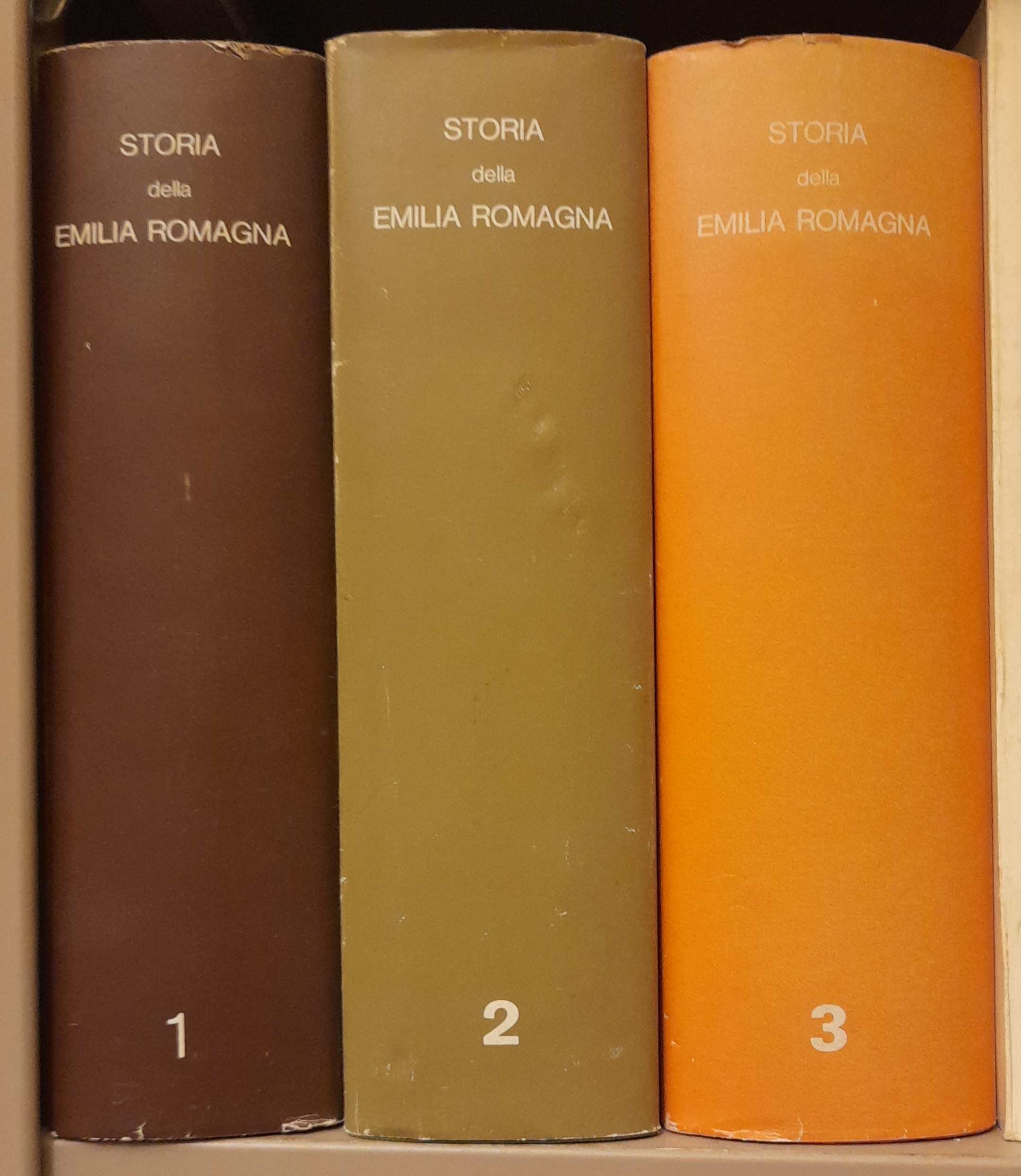 STORIA DELLA EMILIA ROMAGNA (3 Volumi) 1. Dalla preistoria all'età …