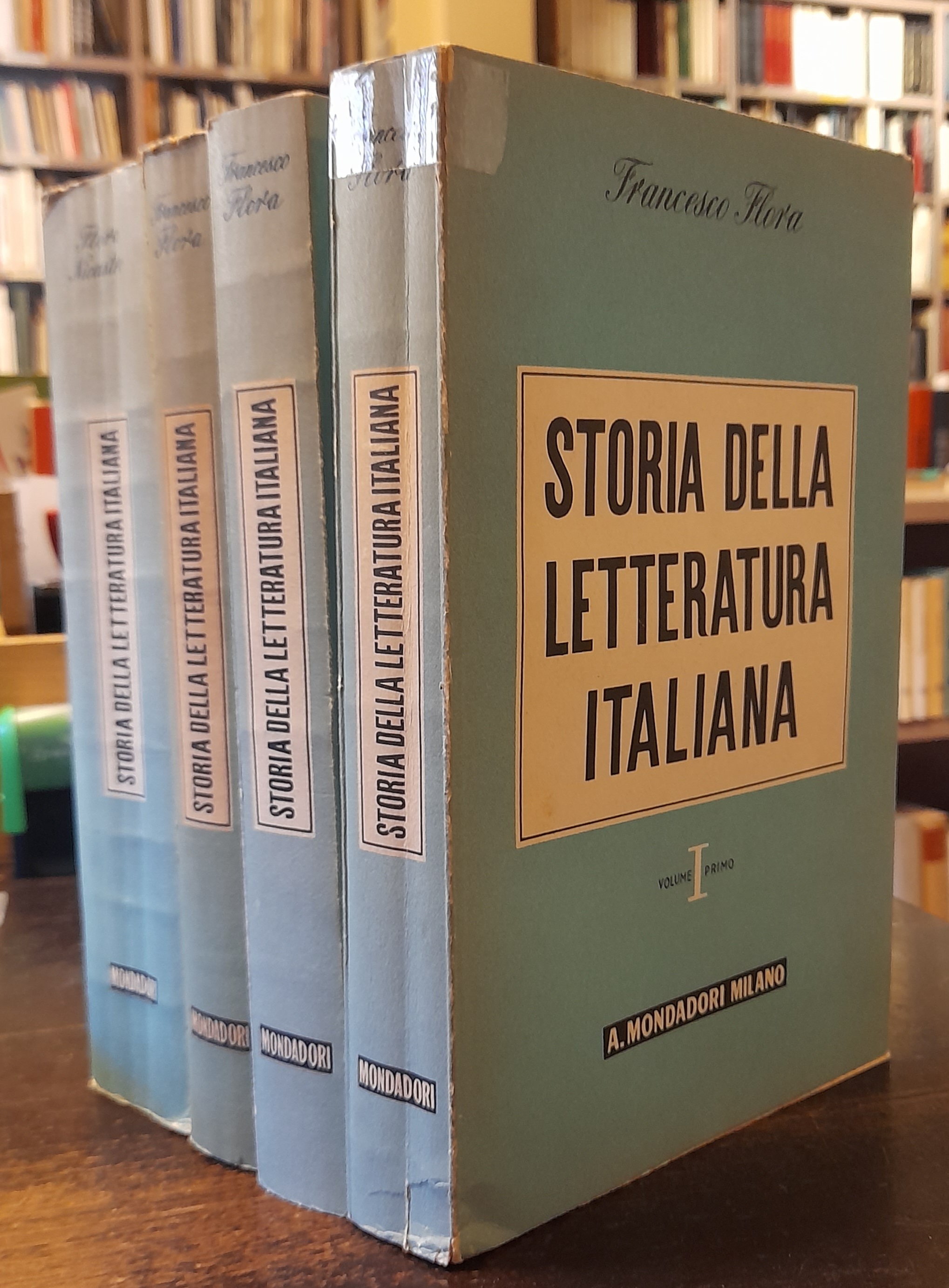 STORIA DELLA LETTERATURA ITALIANA (4 Volumi)