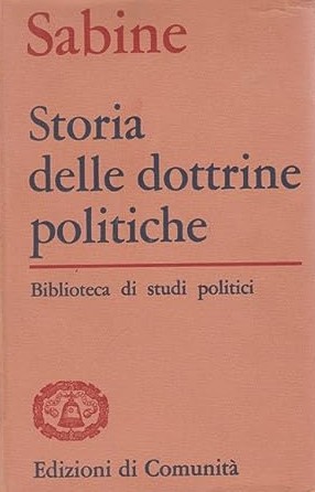 STORIA DELLE DOTTRINE POLITICHE