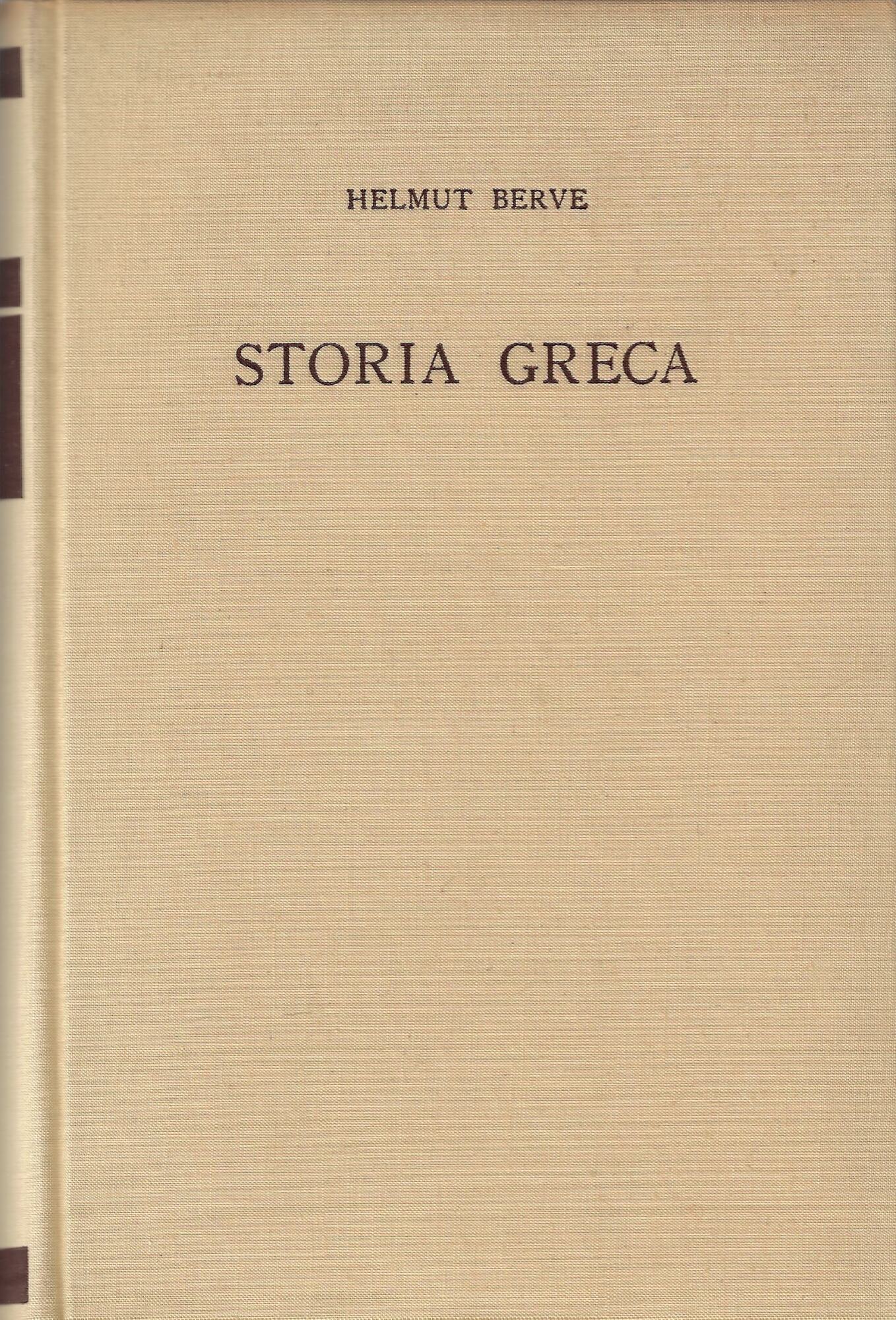 STORIA GRECA