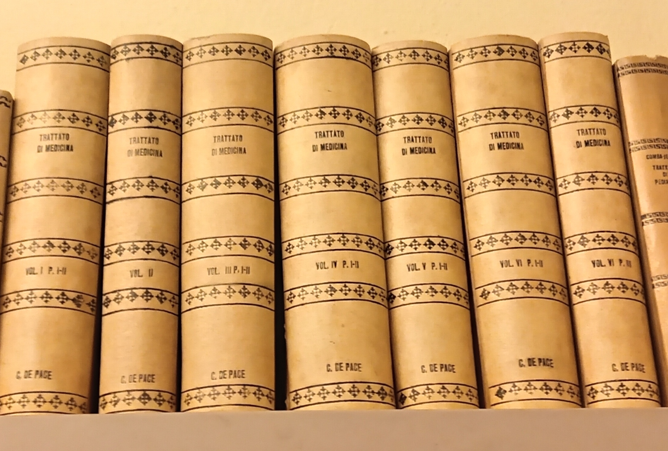 TRATTATO DI MEDICINA (6 Volumi)
