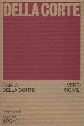 VERSI INCIVILI 1960-1970