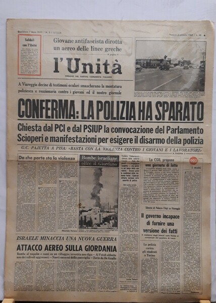 A Viareggio decine di testimoni oculari smascherano la montatura poliziesca …