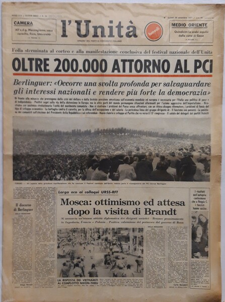 Folla sterminata al corteo e alla manifestazione conclusiva del festival …