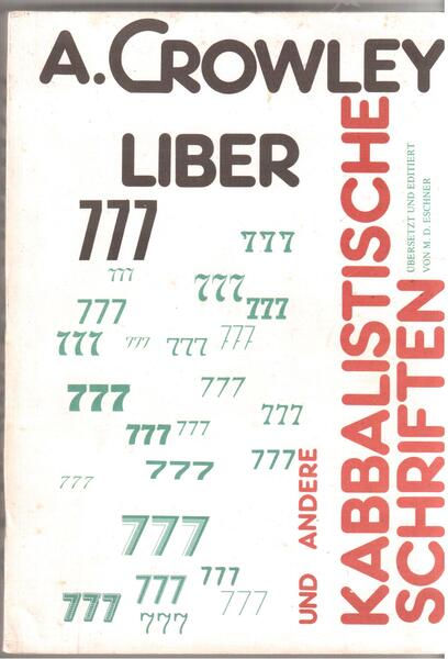 Liber 777 und andere kabbalistische schriften