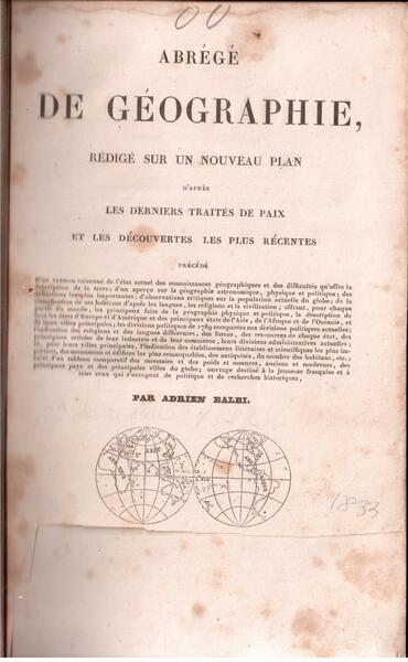 Abrégé de géographie rédige sur un nouveau plan d'aprés les …