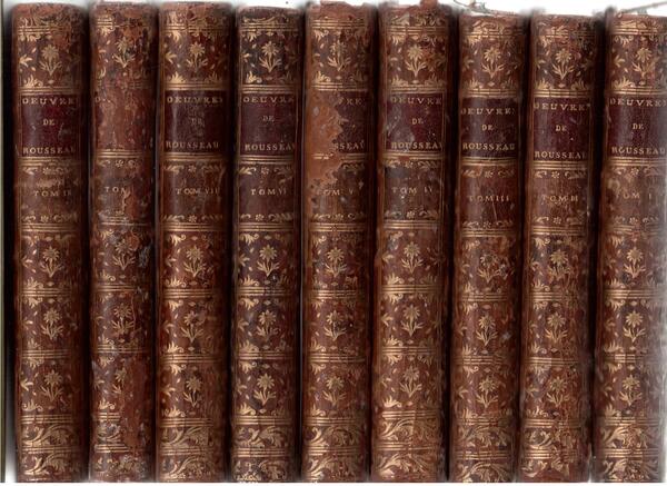 Oeuvres de M. Rousseau de Genève Nouvelle edition revue, corrigée, …