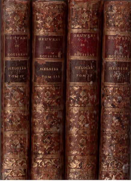 La nouvelle Héloise ou lettres de deux amans, habitans d'une …